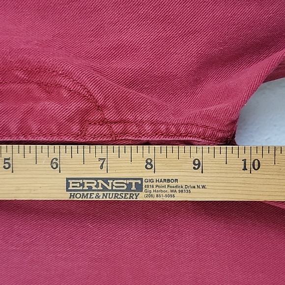 Levi's 510 Red Super Skinny Jeans  33" X 32" - Picture 7 of 16